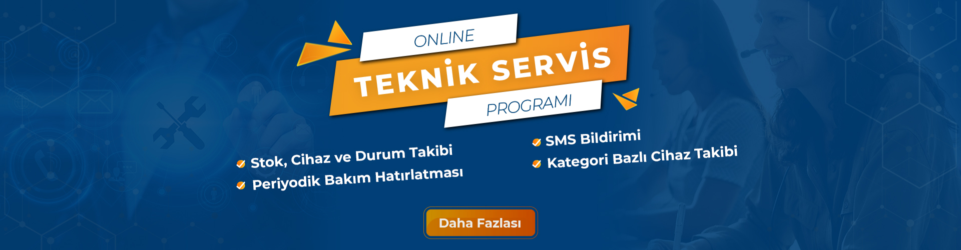 online teknik servis program